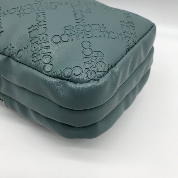 French Connection Light Blue Multi Pocket Crossbody Bag - Picture 5 of 10